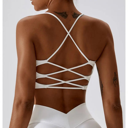 ELLA CROSS BACK TOP