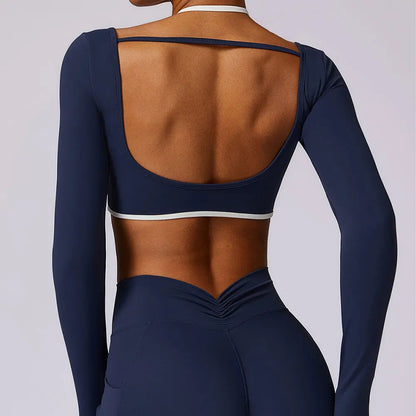 SKYE BACKLESS TOP