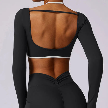 SKYE BACKLESS TOP