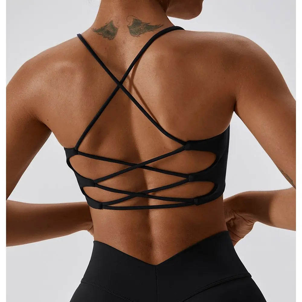 ELLA CROSS BACK TOP