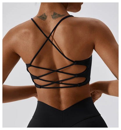 ELLA CROSS BACK TOP